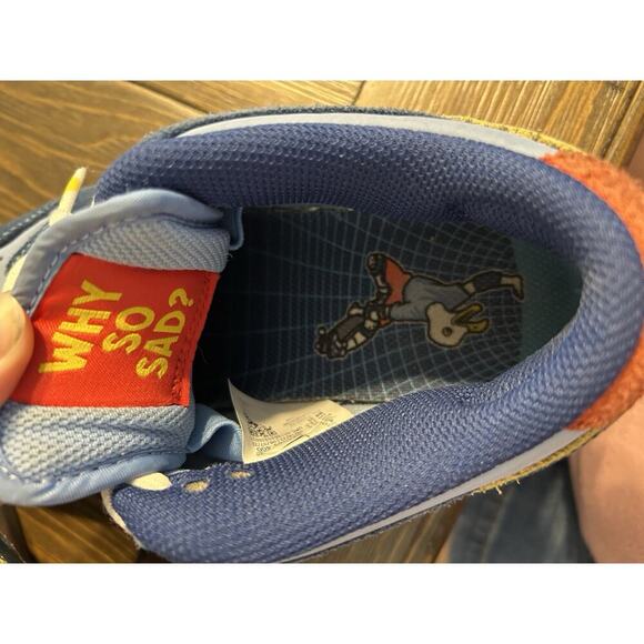 Nike SB Dunk Low Why So Sad? Size 4.5Y Blue Yellow Skate Shoes 2022 DV5429-400 main image 13